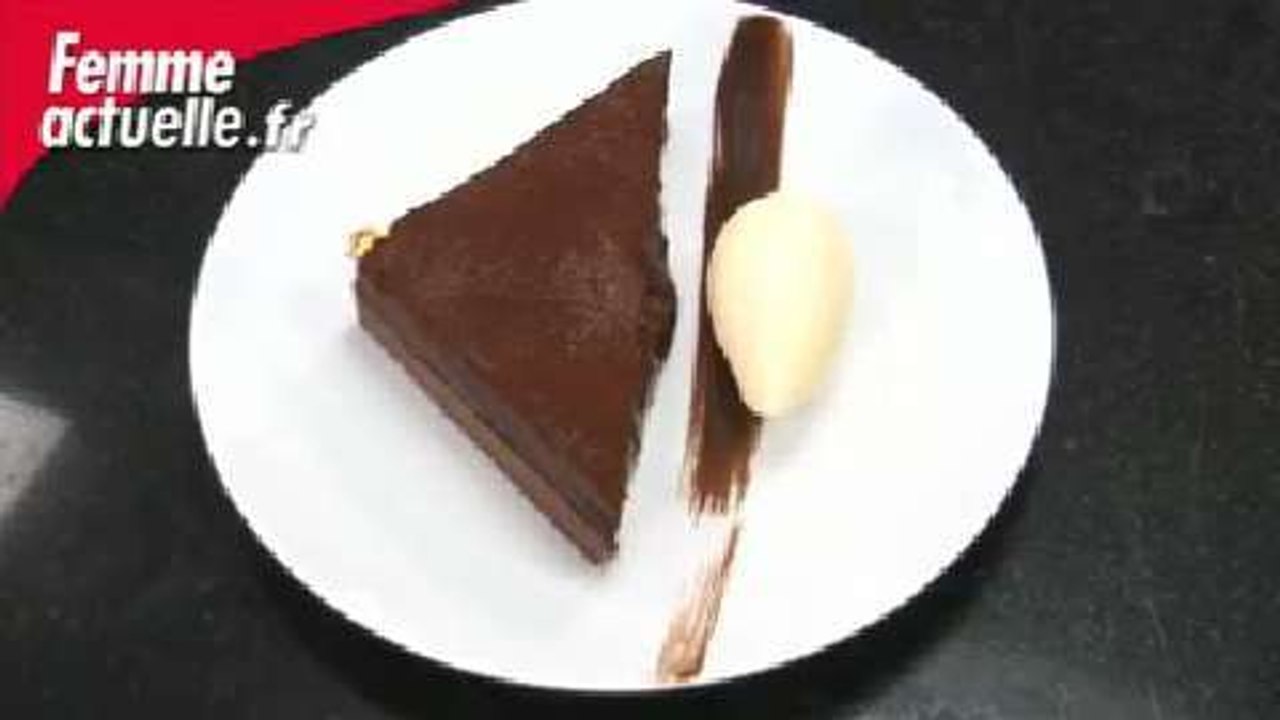 La tarte au chocolat soufflée de Cédric Grolet