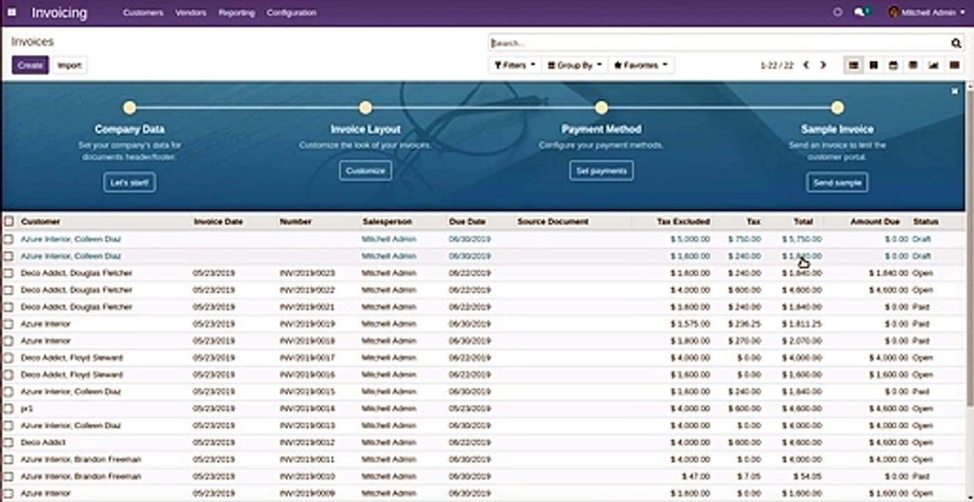 Payment Voucher Receipt Double approval process by Configuring Invoices