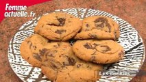 La recette des cookies praliné et chocolat