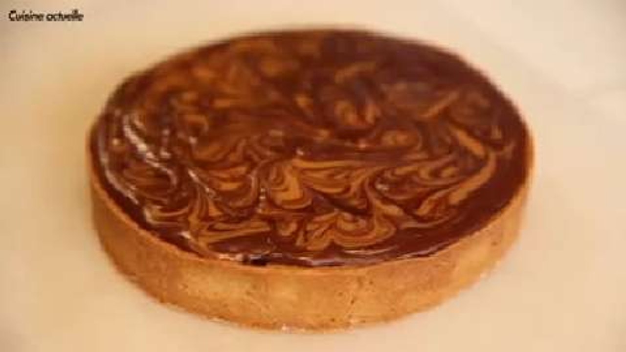 La tarte chocolat et cacahuètes en vidéo