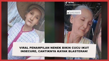 Viral Penampilan Nenek Bikin Cucu Ikut Insecure, Cantiknya Kayak Blasteran!
