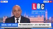Sajid Javid insists new taxes needed despite £350m Brexit boost