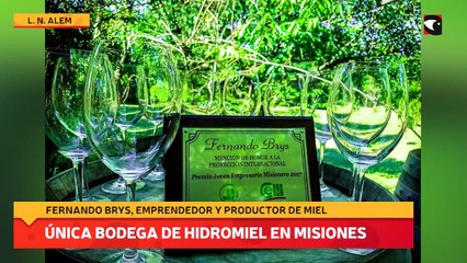 Única bodega de hidromiel en Misiones