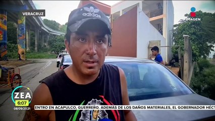 "Pasar México es un infierno": migrante ecuatoriano varado en Veracruz