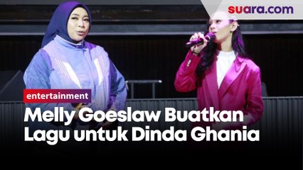Berawal dari Curhat, Melly Goeslaw Buatkan Lagu untuk Dinda Ghania  