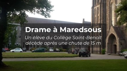 Maredsous : un élève du collège Saint-Benoît fait une chute mortelle