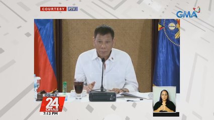 Pres. Duterte, inako ang responsibilidad sa utos kay Sec. Duque na bumili ng mga medical supply sa pinakamabilis na paraan | 24 Oras