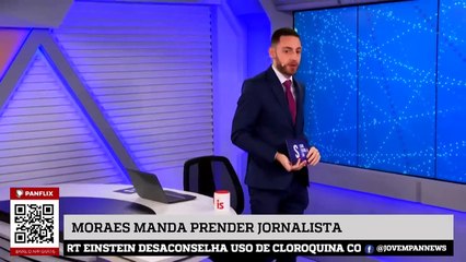 Minister of the Supreme Court Alexandre de Moraes (communist and lawyer for the biggest criminal faction PCC) orders the arrest of journalist.