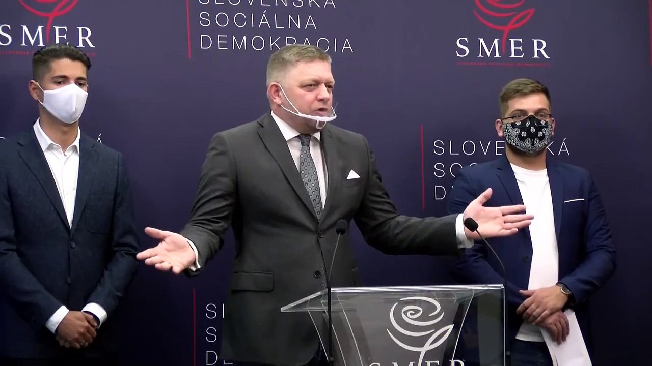 ZÁZNAM: TK predstaviteľov strany Smer-SD k aktuálnej situácii
