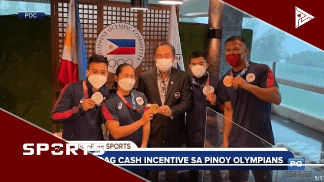 Dagdag cash incentive sa Pinoy Olympians