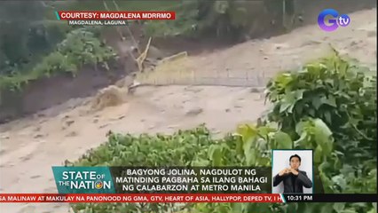 Tải video: Bagyong Jolina, nagdulot ng matinding pagbaha sa ilang bahagi ng CALABARZON AT Metro Manila | SONA