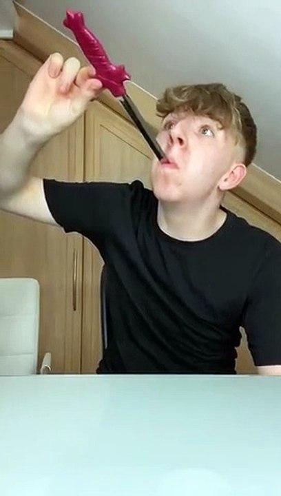 SWORD SWALLOW PRANK!