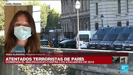Informe desde París: inicia el juicio por los atentados del 13 de noviembre de 2015