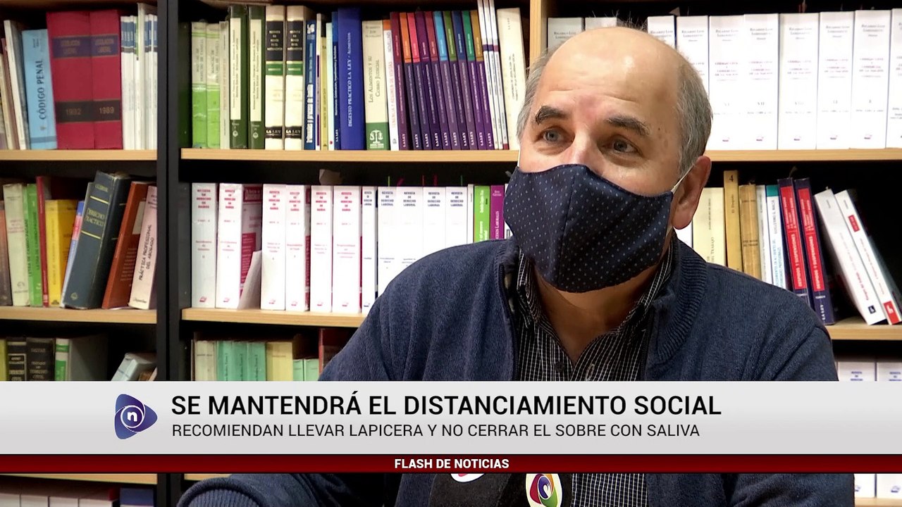 Prevención COVID durante los comicios