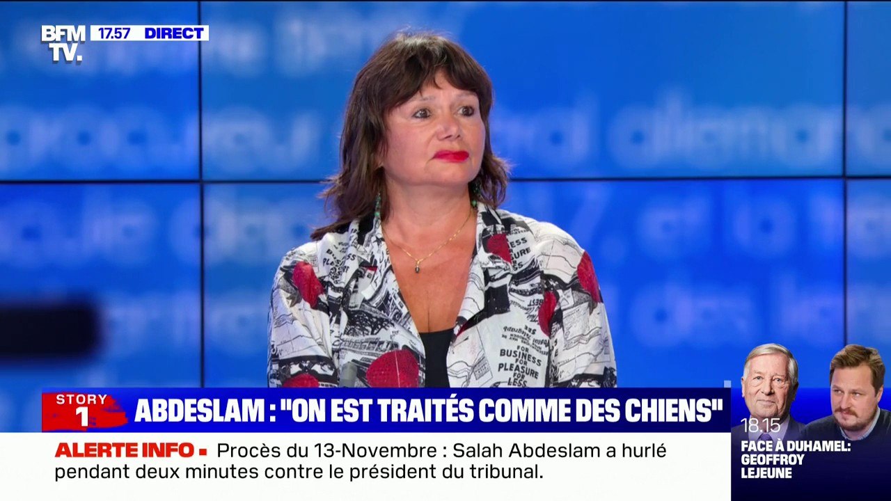 "Tout ce qu'il peut dire ne m'atteint pas": la mère d'une victime du Bataclan s'attendait à "des provocations" de la part de Salah Abdeslam