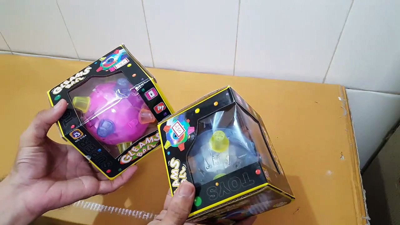 Unboxing and Review of Gleams Ball Plastic Dancing Jumping Vibrating Ball Toys for Kids
