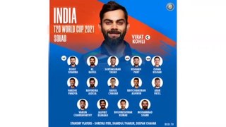 India squad for t20 world cup 2021