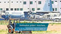 Militares trabajan con honestidad en aeropuerto Felipe Ángeles: AMLO