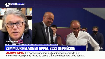 Gilbert Collard: "S'il est réellement candidat, Éric Zemmour prendra des électeurs à tout le monde"