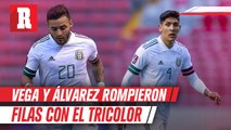 Alexis Vega y Edson Álvarez rompieron filas con el Tricolor