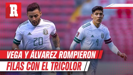 Alexis Vega y Edson Álvarez rompieron filas con el Tricolor