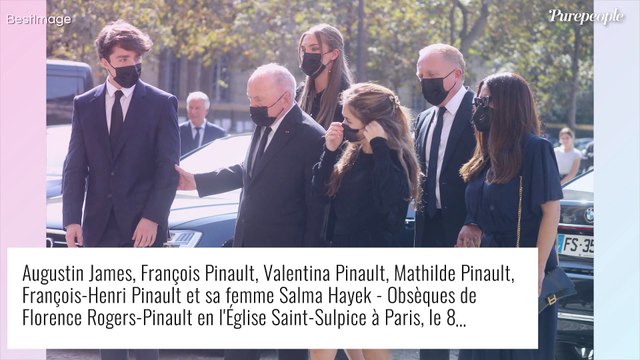Obsèques de Florence Pinault : Brigitte Macron, Julie Gayet et François Hollande réunis