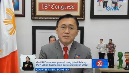 Dalawang presidential at vice presidential tandem para sa Eleksyon 2022, pormal na ipinakilala | Saksi