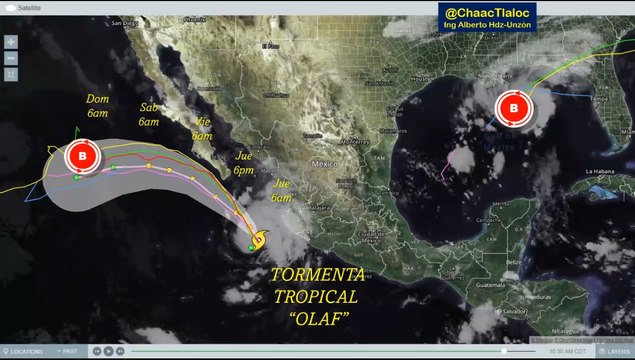 Clima de hoy miércoles: Tormentas eléctricas y chubascos sobre todo en la noche y madrugada