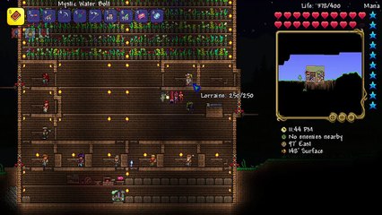 Terraria npc positioning error