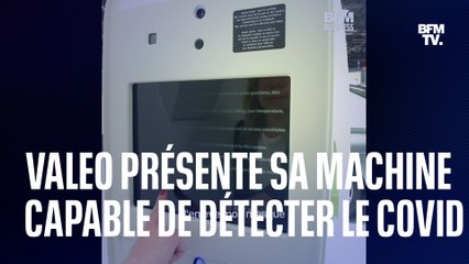 Valeo présente sa machine capable de détecter le Covid
