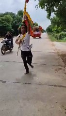 ध्वजा लेकर दौड़ते पहुंचेंगे खाटूश्याम के धाम
