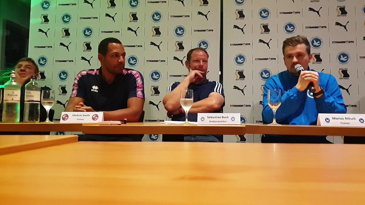 Nach dem Pokalduell: Paloma vs. Norderstedt - die PK im Video!