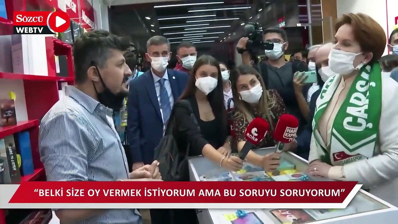 AKP seçmeni ile Akşener arasında ilginç diyalog