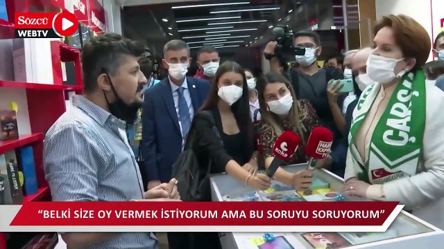 AKP seçmeni ile Akşener arasında ilginç diyalog