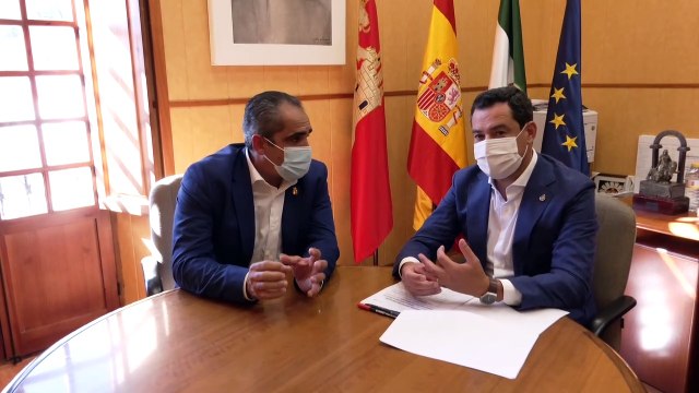 Moreno visita Álora y Pizarra, municipios malagueños que esperan el desdoblamiento de la A-357