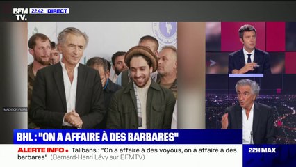 Bernard-Henri Lévy sur l'Afghanistan: "Ce que dit Ahmad Massoud, c'est que le Panchir n'est pas tombé"