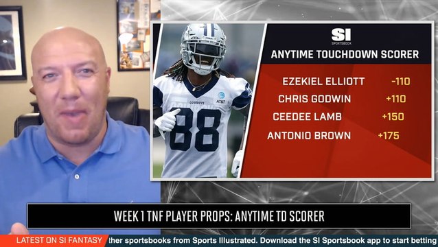 Week 1 Thursday Night Football Player Props Betting Preview