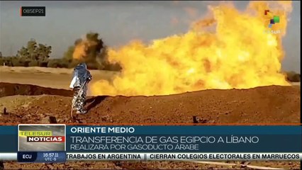 Siria acepta traslado de gas egipcio hacia el Líbano por su territorio