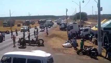 Manifestações de caminhoneiros crescem em todo o Brasil