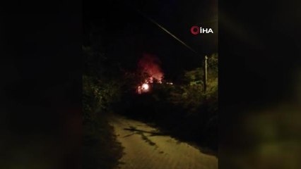 Yangına uykuda yakalandı canını son anda kurtardı