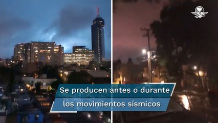 ¿Por qué se suscitan las "luces de terremoto" durante sismos?