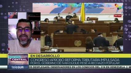 Edición Central 08-09: Congreso de Colombia avaló reforma tributaria
