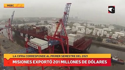 Misiones exportó 201 millones de dólares