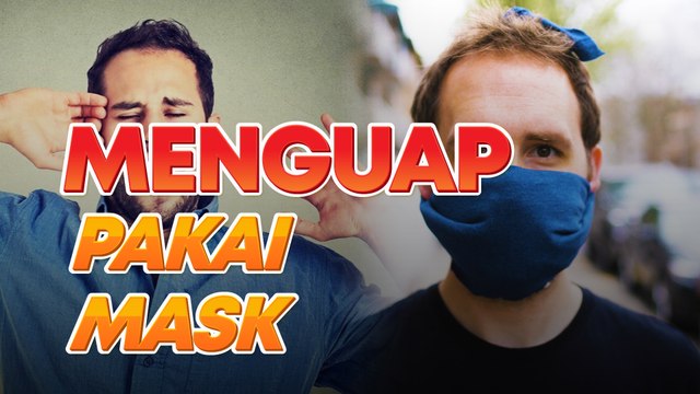 Ini adab menguap dalam Islam... tapi kalau dah pakai face mask macam mana?
