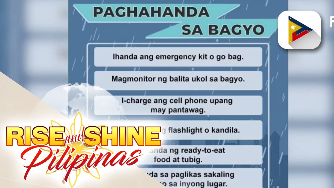 CHIKA ON THE ROAD: MMDA, pinaalalahanan ang publiko na maging handa sa sama ng panahon; LRT-1 Blumentritt Station, may liwanag na