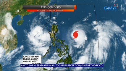 Weather update as of 11:40 a.m. (September 9, 2021) | 24 Oras News Alert