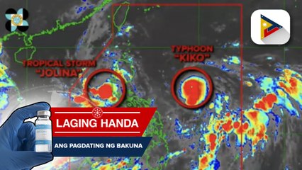 Download Video: Bagyong #JolinaPH, inaasahang lalabas na ng bansa ngayong araw