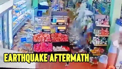 'Saddening Footage Shows the Haiti Earthquake DESTROYING a Grocery Store *3 Million+ Views*'