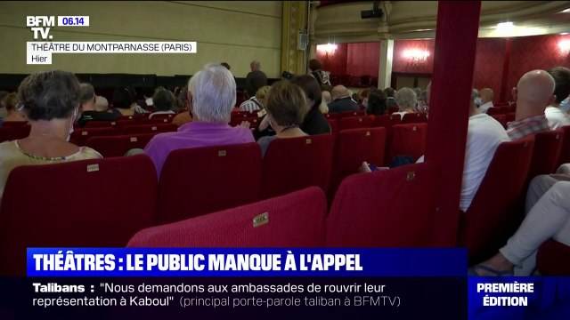 Les théâtres peinent à attirer du public à nouveau