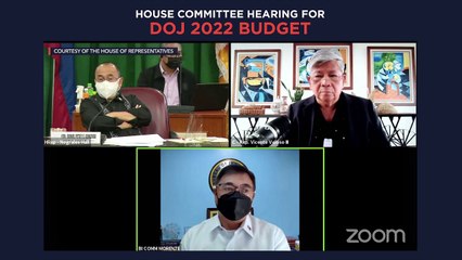 House committee hearing for DOJ 2022 budget